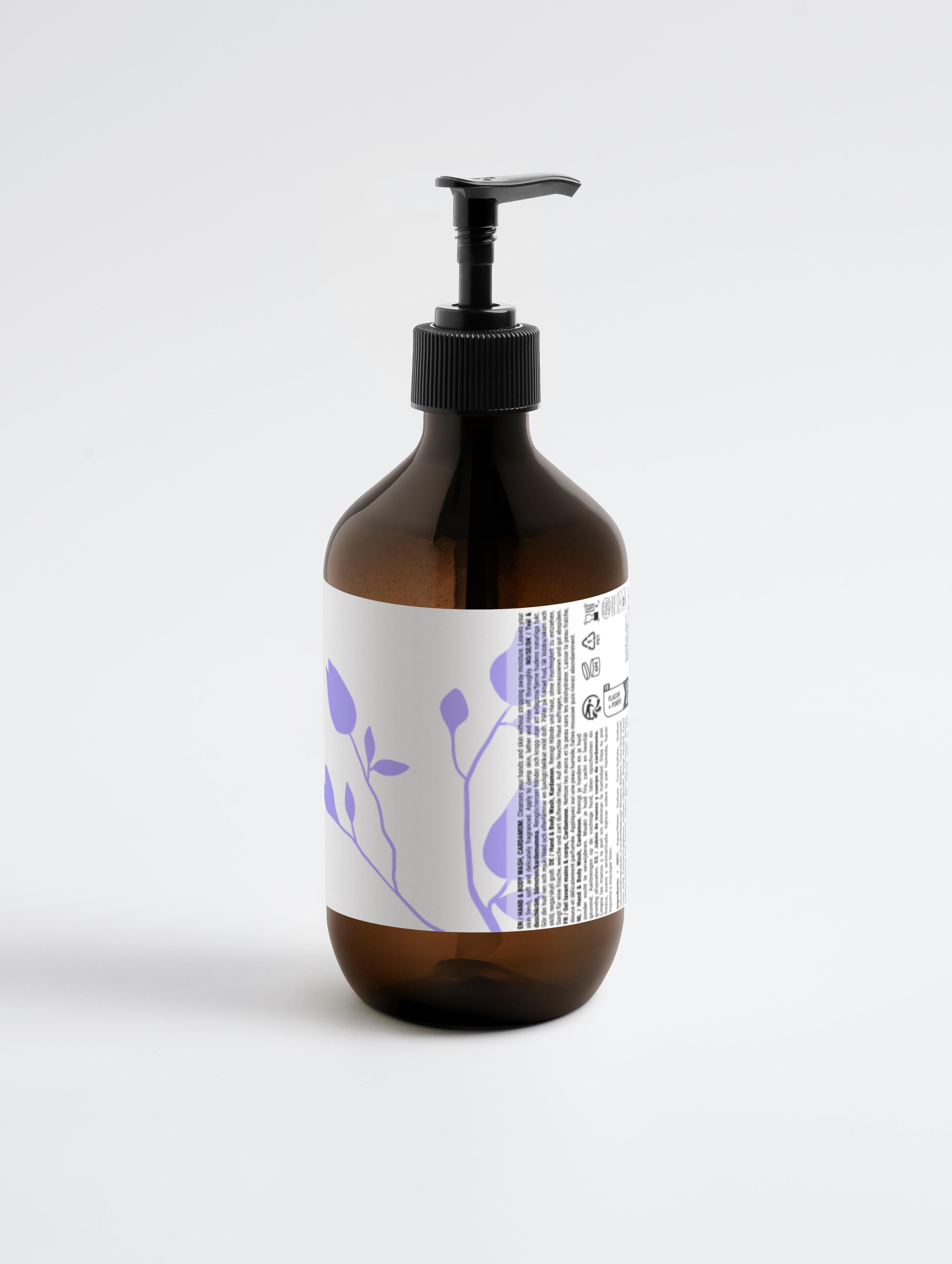 Hand & Body Wash, Ginger & Smoky Cardamom